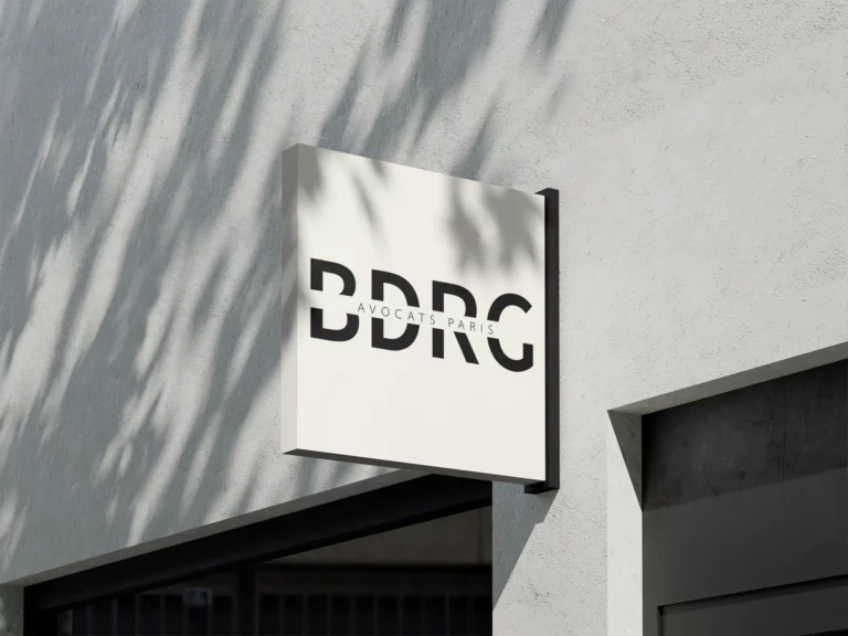 Mockup logo BDRG enseigne site Beverly Dose, web designer UX UI à Bordeaux – Beverly Design