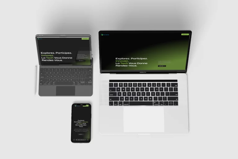 Mockup responsive site web iNovation site Beverly Dose, web designer UX UI à Bordeaux – Beverly Design